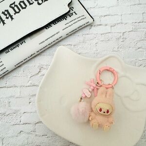Cute Pink Kawaii Keychain